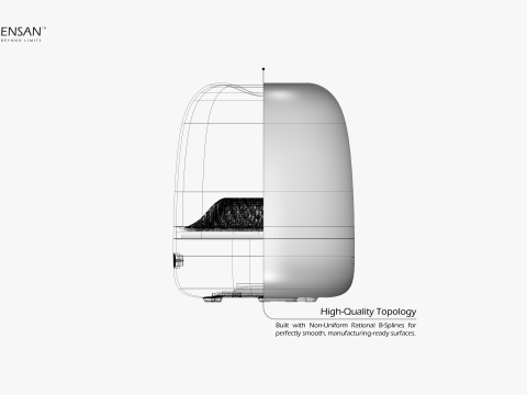 Aura Studio 4 Speaker - harman-kardon 3D Model