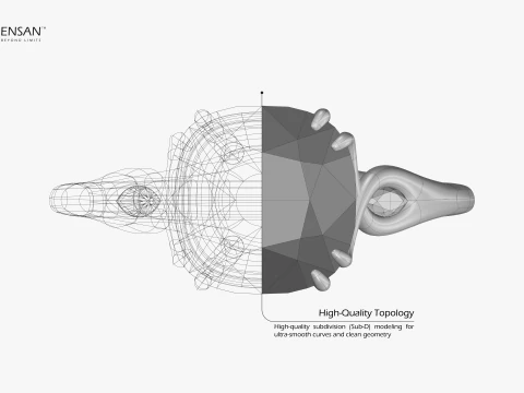 Harry Winston Style Ring 3D Print Model