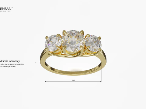 Trellis Ring 3D Print Model