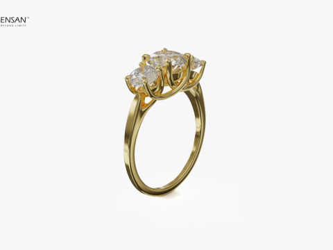 Trellis Ring 3D Print Model