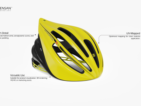 Mavic Plasma Helmet 3D Модель