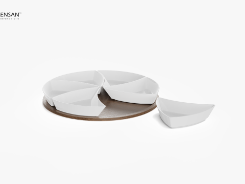 Wave Appetizer Set 3D printmodel