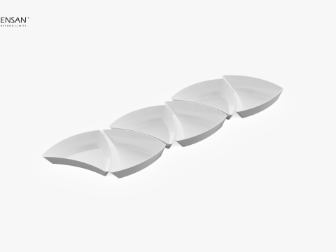 Wave Appetizer Set 3D printmodel