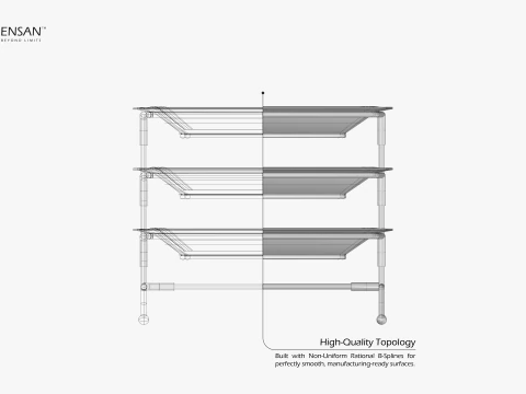 Tiered Serving Stand 3D Print Model