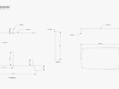 Tiered Serving Stand 3D Print Model