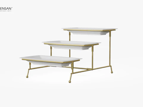 Tiered Serving Stand 3D Print Model