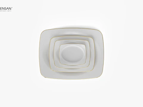 陶瓷餐具 3D 打印模型