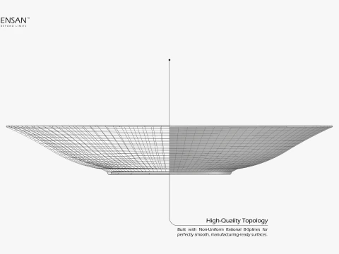 Leaf-Shaped Porcelain Bowl Set 3D Print Model