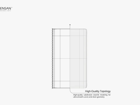 Kraft Hardcover Notebook 3D Model