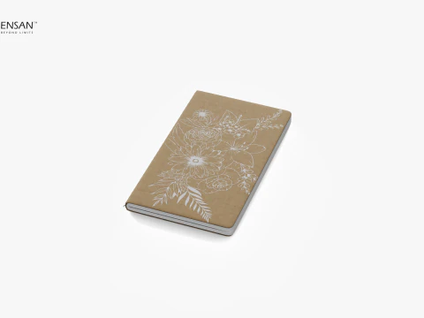 Kraft Hardcover Notebook 3D Model