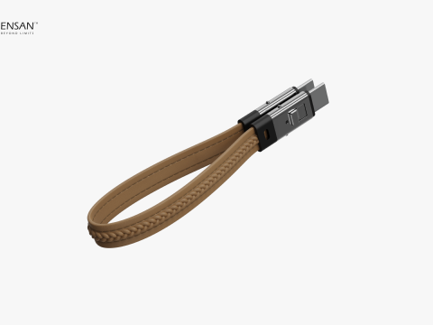 Charging Cord - Type-C Lanyard Cable 3D Модель