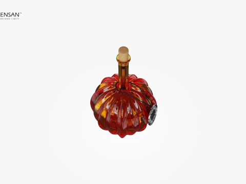 Halloween Pumpkin Bottle 3D Print Model