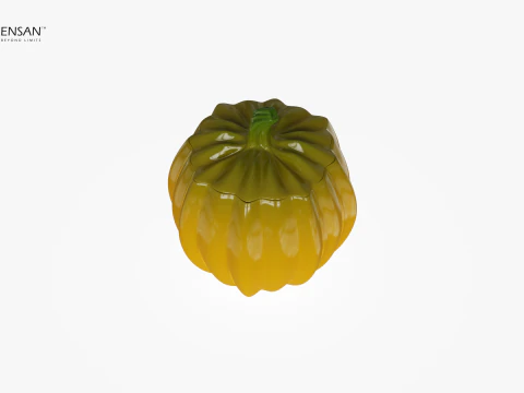 Halloween Pumpkin container 3D Print Model
