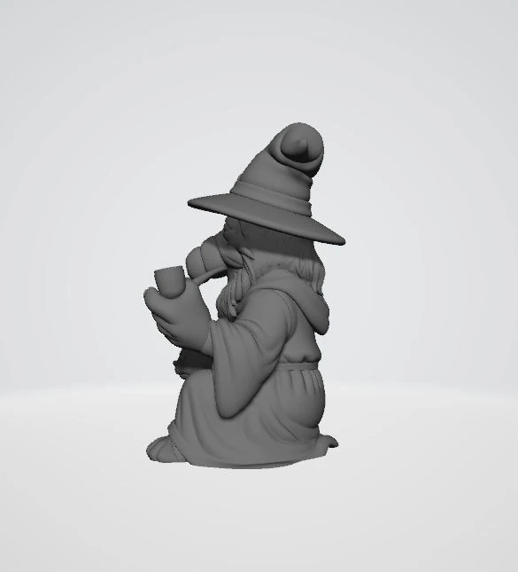 Yabyab Warrior Statue 3D Model .c4d .max .obj .3ds .fbx .stl .blend 