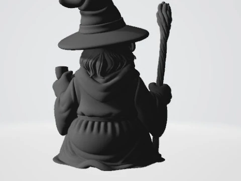 Yabyab Warrior Statue 3D Model