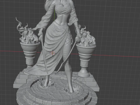 Moon - Talia 3D Model