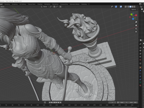 Moon - Talia Modelo 3D