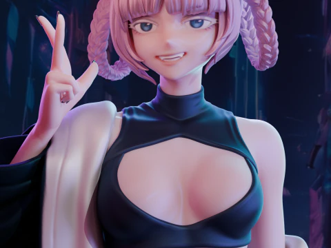 Rzeźba Sylwii Model do druku 3D