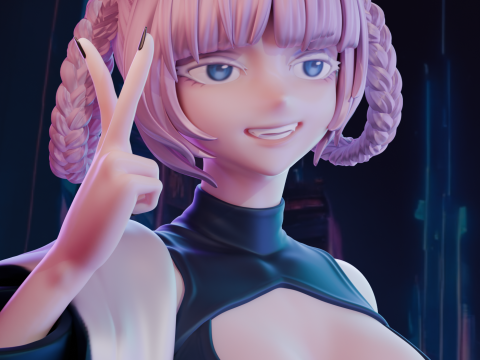 Sylviana sculpt 3D 打印模型