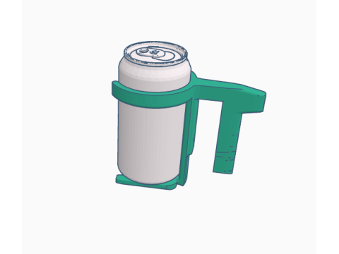 Drink can holder 3D 模型
