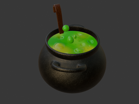 Cauldron3D Modello 3D