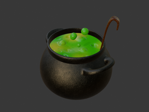 Cauldron3D Modello 3D