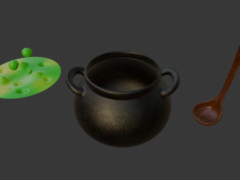 Cauldron3D Modello 3D