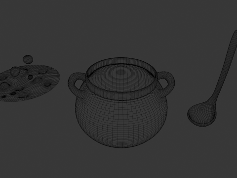 Cauldron3D Modello 3D