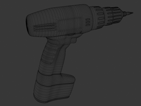 Eelectric screwdriver 3D मॉडल