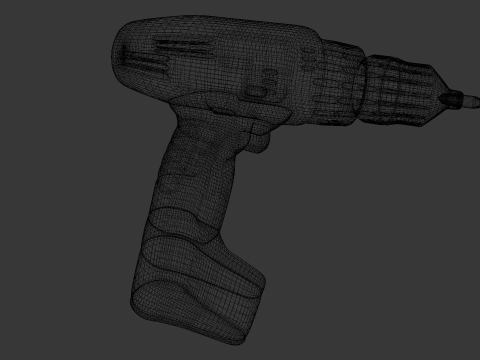 Eelectric screwdriver 3D मॉडल