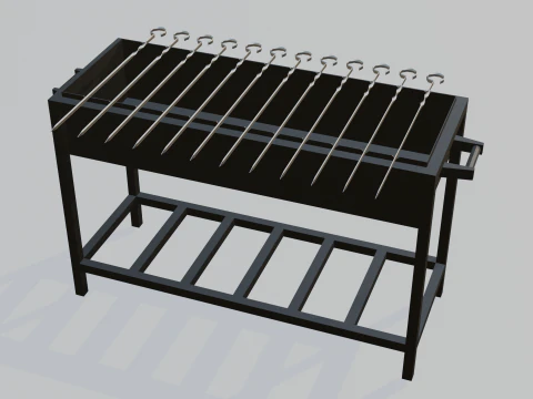 Camping Outdoor Gear pack 3D Model