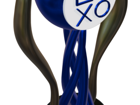 Custom PS5-PlayStation Trophy s Ready to Print 3D Druckmodell