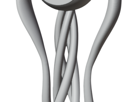 Custom PS5-PlayStation Trophy s Ready to Print 3D Druckmodell