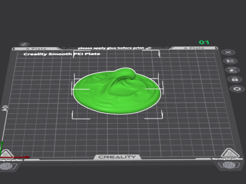 Megalodon Attack Mug - 3D Printing 3D Принт Модель