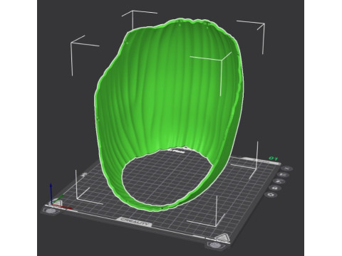 Scary 3D Mask - Halloween Pumpkin Brain - READY TO PRINT Model do druku 3D