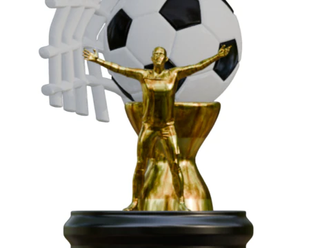 PREMIUM FOOTBALL TROPHY KIT 4 EXCLUSIVE MODELS 3D Print Model