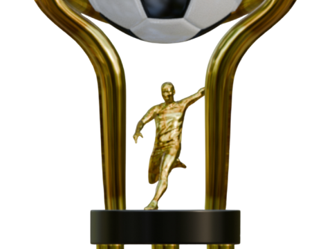 PREMIUM FOOTBALL TROPHY KIT 4 EXCLUSIVE MODELS 3Dプリントモデル