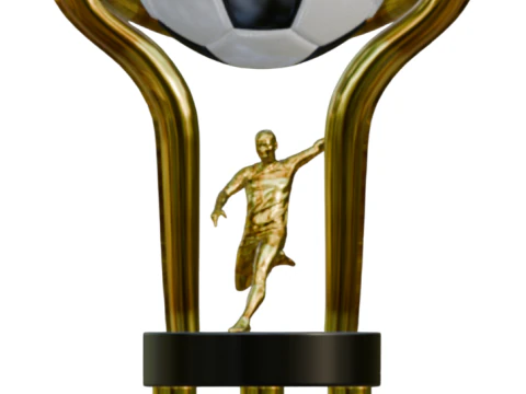 PREMIUM FOOTBALL TROPHY KIT 4 EXCLUSIVE MODELS 3D Print Model
