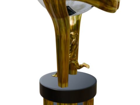 PREMIUM FOOTBALL TROPHY KIT 4 EXCLUSIVE MODELS 3Dプリントモデル