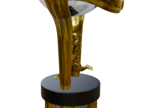 PREMIUM FOOTBALL TROPHY KIT 4 EXCLUSIVE MODELS 3D Print Model