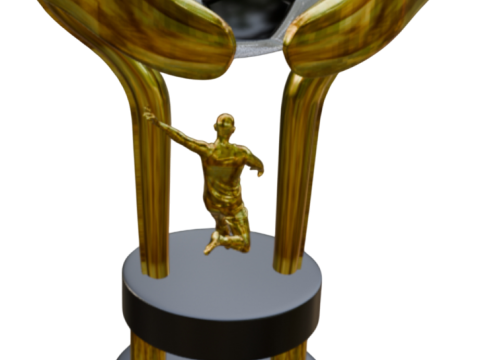 PREMIUM FOOTBALL TROPHY KIT 4 EXCLUSIVE MODELS 3Dプリントモデル