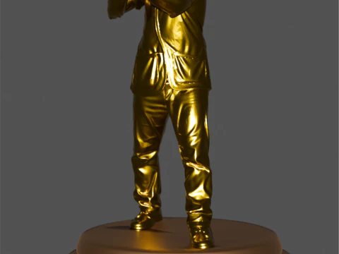 粘土射击 3D 角色高级可打印 STL 搅拌机 3D 打印模型