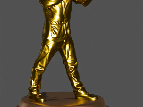 クレー射撃 3D キャラクター プレミアム プリンタブル STL Blender 3Dプリントモデル