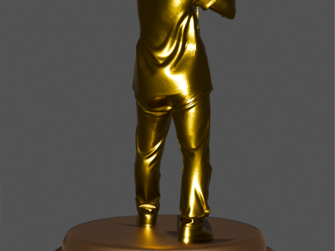 Clay Shooting Personaggio 3D Frullatore STL stampabile Premium Modello di stampa 3D