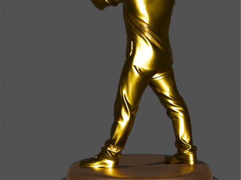 Clay Shooting Personaggio 3D Frullatore STL stampabile Premium Modello di stampa 3D