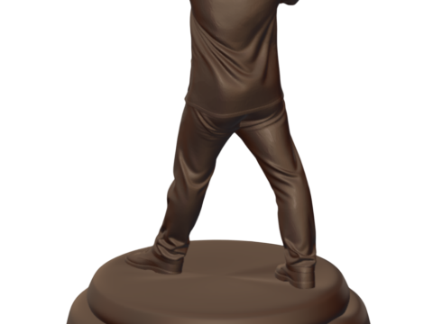 Clay Shooting Personaggio 3D Frullatore STL stampabile Premium Modello di stampa 3D