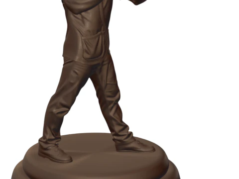 クレー射撃 3D キャラクター プレミアム プリンタブル STL Blender 3Dプリントモデル