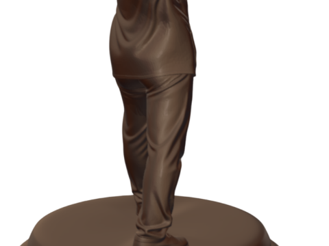 Clay Shooting Personaggio 3D Frullatore STL stampabile Premium Modello di stampa 3D