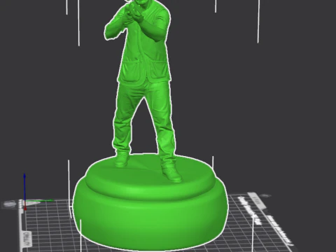 クレー射撃 3D キャラクター プレミアム プリンタブル STL Blender 3Dプリントモデル
