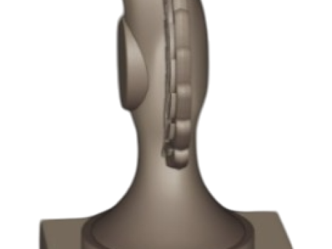 2025년 올해의 베스트 트로피 프리미엄 에디션 3D 프린트 모델